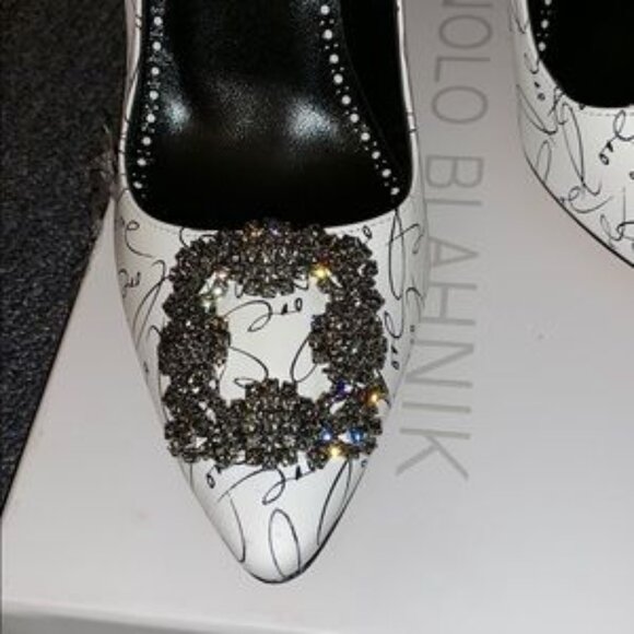 Manolo blahnik Hangisi 105mm - Picture 7 of 8